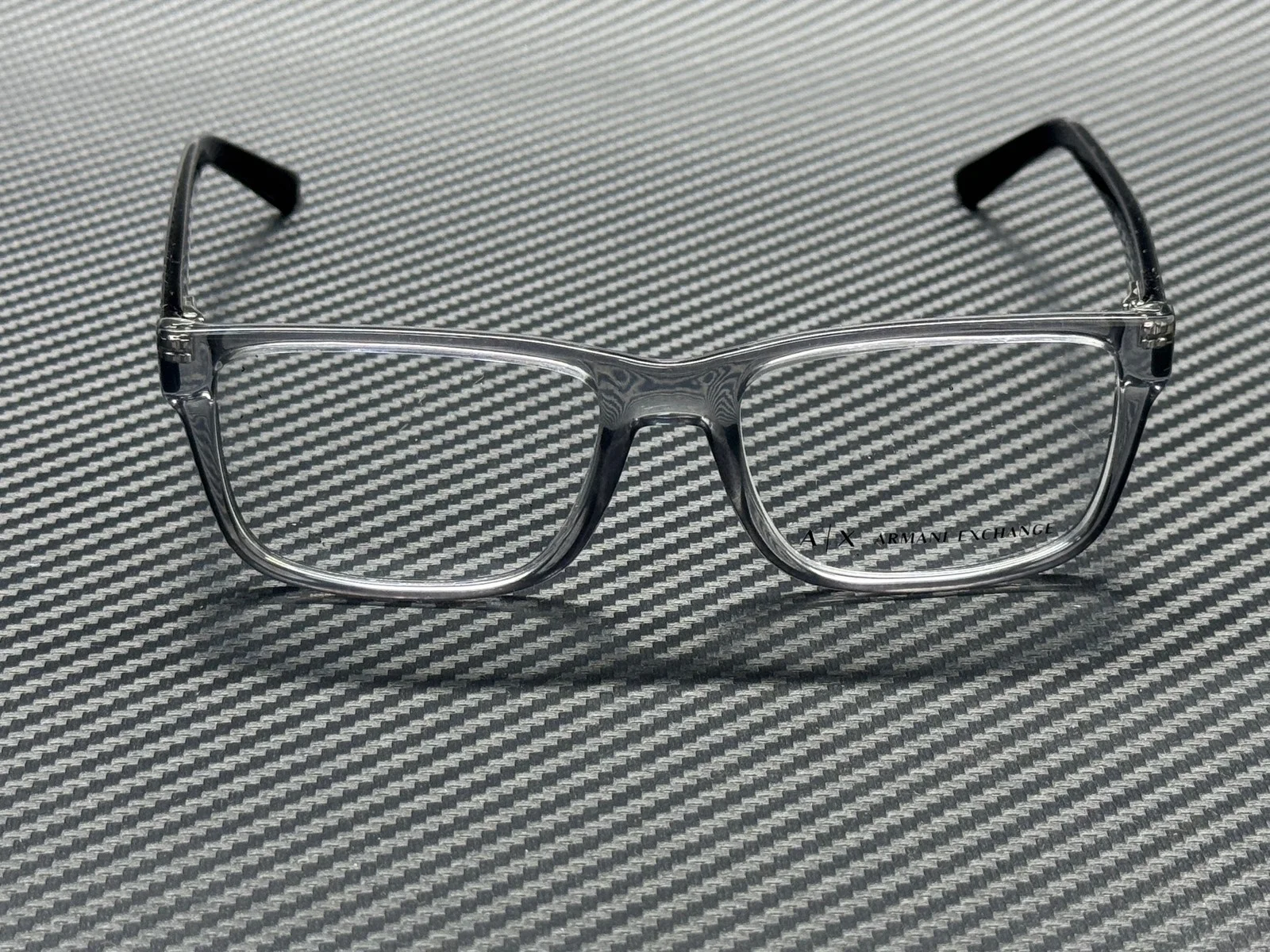 ARMANI EXCHANGE AX3016 8239 Transparent Grey Square 53 mm Men 3