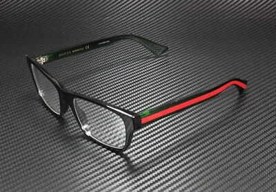 GUCCI GG0006O 002 Round Oval Black Demo Lens 53 mm Men