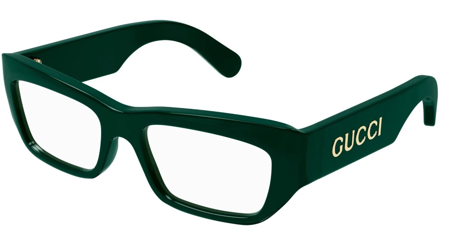 Gucci GG1297O 002 Blue Cat Eye Men