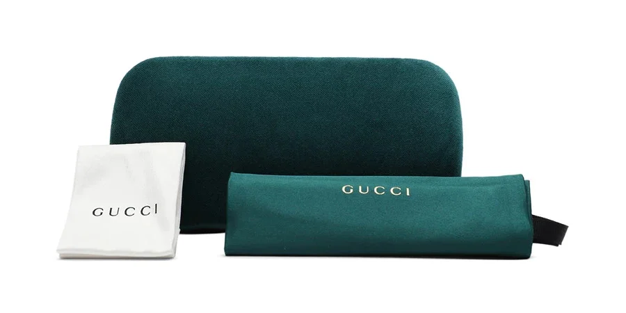 Gucci GG1297O 002 Blue Cat Eye Men 2