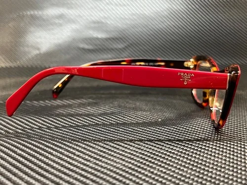 PRADA PR 15XV 07C1O1 Red/Havana Cat Eye 53 mm Women 3